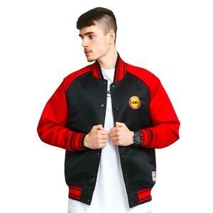 NWOT Houston Rockets Mitchell & Ness NBA Colossal Premium HWC Jacket-Size Large